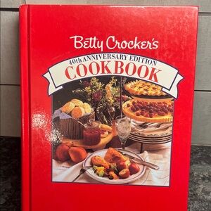 Betty Crocker 40th Anniversary Cookbook. Excellent condition. Great read.